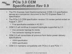 IDF 2011 - 大原雄介のIDFレポート - PCIe Gen3はどうなる? PCI-SIGインタビュー