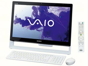 ソニー、一体型「VAIO J」2011年秋モデル - TV搭載ハイエンドモデルを追加