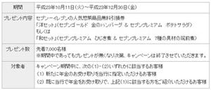 セブン－イレブンの人気惣菜を贈呈、北越銀行が年金新規＆紹介キャンペーン