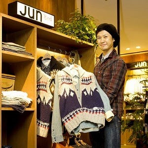 有楽町の「阪急MEN'S TOKYO」に「JUNRed」が出店、限定トートバッグも発売
