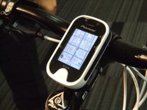 パイオニア、自転車に最適化したサイクルナビゲーション「ポタナビ」