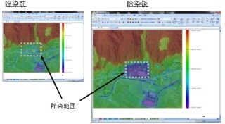 除染効果が見えるソフトを無償で公開 - 日本原子力研究開発機構