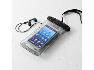 サンワダイレクト、防水規格IPX8を取得したiPhone/スマートフォン用ケース