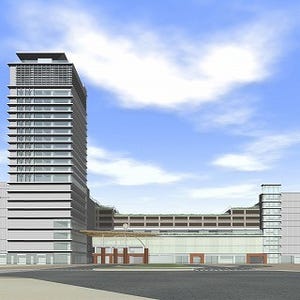JR九州、新しい大分駅ビルの概要を発表 - タワー最上階には露天風呂が出現