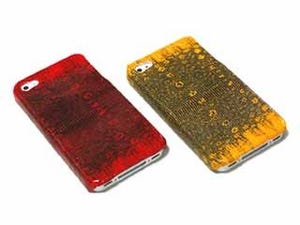 マーユ、本トカゲ革を貼り込んだiPhone 4S/4用ケースに新色2色を追加