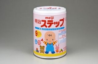 明治の粉ミルク｢明治ステップ(850g缶)｣からセシウムを検出、22～31Bq/kg