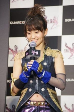 AKB48大島優子、声優の岸尾だいすけも駆けつけた!『FINAL FANTASY XIII-2』発売カウントダウンイベント