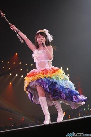 水樹奈々、東京ドームで全力全開! 「NANA MIZUKI LIVE CASTLE 2011