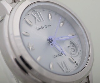 写真で見る! きらめく女性向けソーラー電波ウオッチ"SHEEN"