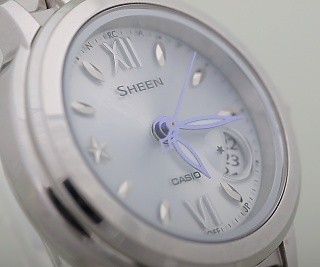 写真で見る! きらめく女性向けソーラー電波ウオッチ"SHEEN"