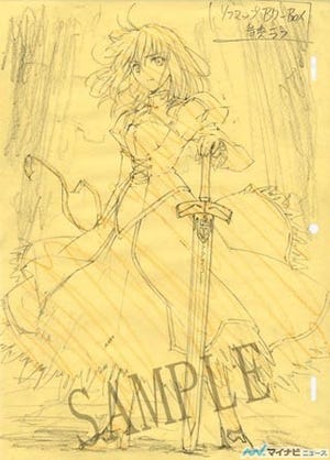 TVアニメ『Fate/Zero』、BD-BOX Iの法人別オリジナル特典のイラストラフ