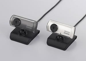バッファローコクヨ、720p対応で200万画素と130万画素のWebカメラ