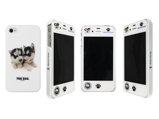 "THE DOG"と"THE CAT"がプリントされたiPhone 4S/4ケース - Cut & Paste