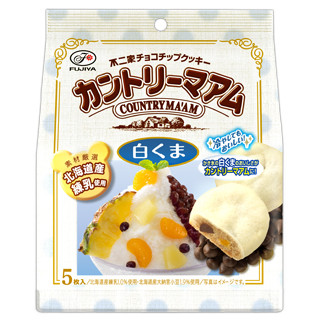 鹿児島生まれのかき氷「白くま」味の「カントリーマアム」