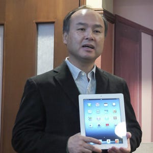 「スティーブの思いが込められた作品」 - ソフトバンク孫社長が新型iPadをアピール