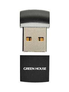 グリーンハウス、PCに挿した状態で出っ張りがわずか9mmの小型USBメモリー