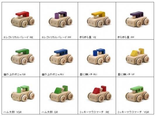 赤ちゃんが舐めても大丈夫 木の温もりが魅力の オルゴールカー 発売 マイナビニュース