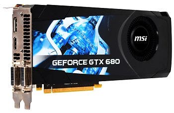msi Geforce GTX680