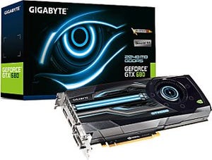 GIGABYTE、GeForce GTX680搭載のグラフィックスカード「GV-N680D5-2GD-B」