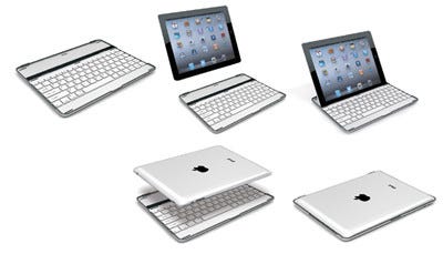 マグレックス 新型ipad Ipad 2対応のbluetoothキーボード搭載アルミ