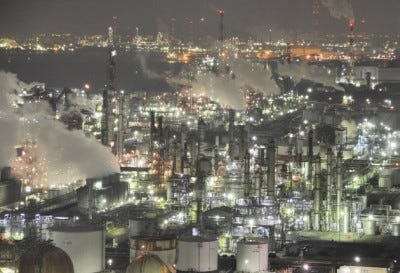 美しい工場夜景の代表格 三重県四日市工場地帯 マイナビニュース