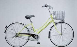 パナソニック、普通の自転車に近い軽さの電動自転車に5Ahバッテリーモデル