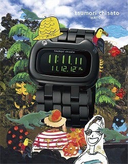 Tsumori Chisato Watch 新作はユーモアたっぷりの猫型デジタルウオッチ マイナビニュース