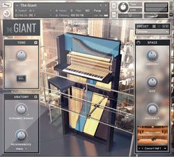 世界最大のアップライトピアノの音色を再現するソフト音源「THE GIANT