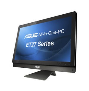 ASUS、27型ワイドの大画面モデルなど一体型PC2機種と省スペースPC1機種