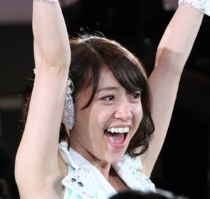 AKB48総選挙、大島優子が1位に返り咲き!「この景色をもう一度見たかった｣
