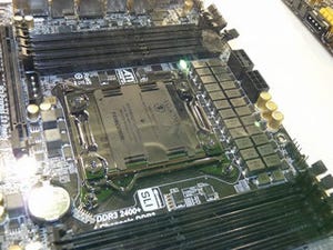 COMPUTEX TAIPEI 2012 - ASRock、フル帯域での4-Way GPUを実現するモンスターマザーをデモ