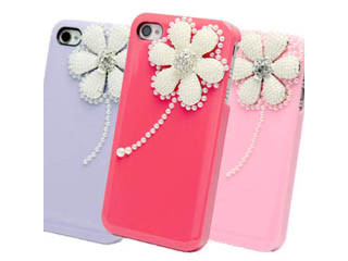 コーゼ、一輪の花をモチーフにしたiPhone 4S/4用ケース「DaisyPure」