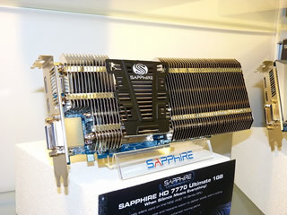 COMPUTEX TAIPEI 2012 - SAPPHIREがファンレスHD 7770カードを公開! VAPOR-XのCPUクーラーも