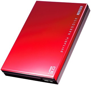 アイ・オー・データ、ポータブルHDD"超高速カクうす"シリーズに新色追加