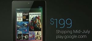 ライバルはKindle、「Nexus 7」はGoogle Playのためのタブレット