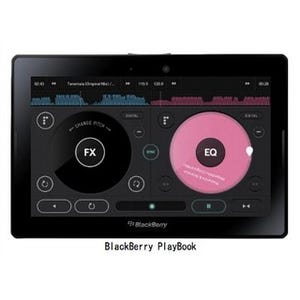 BlackBerry PlayBook向けに本格的DJアプリ「Pacemaker」が登場