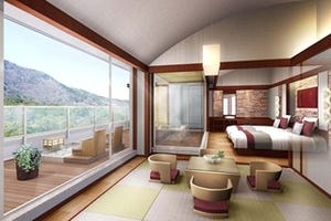 源泉かけ流し10種の温泉を楽しむ純和風旅館「箱根 花紋」が新装開店