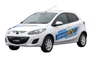 マツダ、電気自動車「デミオEV」のリース販売を10月より開始すると発表
