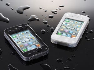 ソフトバンクBB、IPX5準拠の防水性能を備えたiPhone 4S/4用ケース