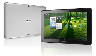 日本エイサー、WUXGA液晶を搭載した10.1型Android 4.0タブレット