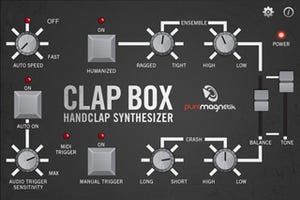 iPhone/iPad対応のハンドクラップシンセアプリ「Clap Box」登場