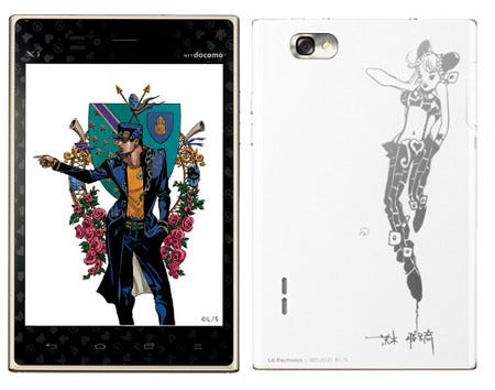 ドコモ、ジョジョとのコラボスマホ「L-06D JOJO」の事前予約を8月18日