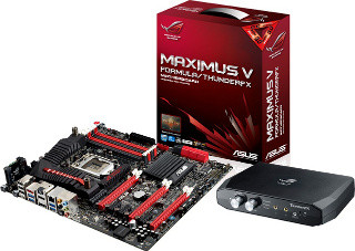 ASUS、オーディオ機能を強化したゲーマー向けZ77マザー「Maximus V Formula」