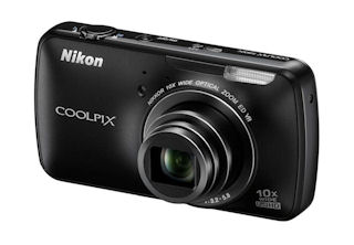 ニコン、アプリでカスタマイズ可能なAndroid・Wi-Fi対応「COOLPIX S800c」