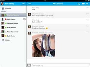 Skype、写真送信機能を追加してiOS端末用アプリのアップデート版を提供開始