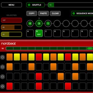 Clavia、Nord Lead風のiPad用ステップシーケンサーアプリを無料配布