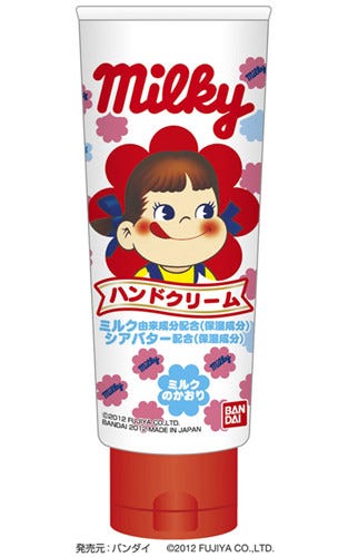 おいしそうだけど食べられません ミルキー のハンドクリーム発売 マイナビニュース