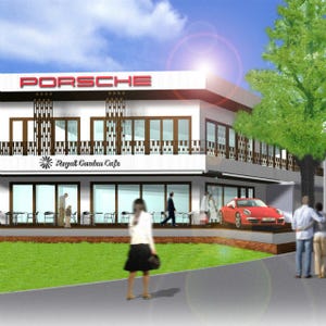 ポルシェ、情報発信基地「Porsche Cafe Aoyama」をオープン