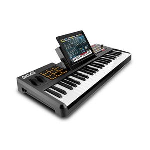 iPadドック搭載のUSB-MIDIコントローラ「AKAI SynthStation 49」発売