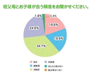 祖父母と遊ぶ子どもがもっとも喜ぶのは「会話」 - ミーテ調査